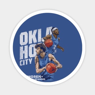 Chet Holmgren & Shai Gilgeous-Alexander Oklahoma City Duo Magnet